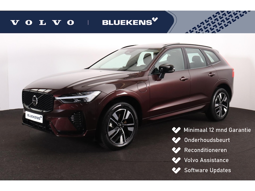 Volvo XC60 T6 Recharge AWD Plus Dark - Panorama/schuifdak - IntelliSafe Assist & Surround - 360º Camera - Harman/Kardon audio - Verwarmde voorstoelen, stuur & achterbank - Parkeersensoren voor & achter - Elektr. bedienb. voorstoelen met geheugen - Head up display - Draadloze tel. lader - Inklapbare trekhaak - 19' LMV