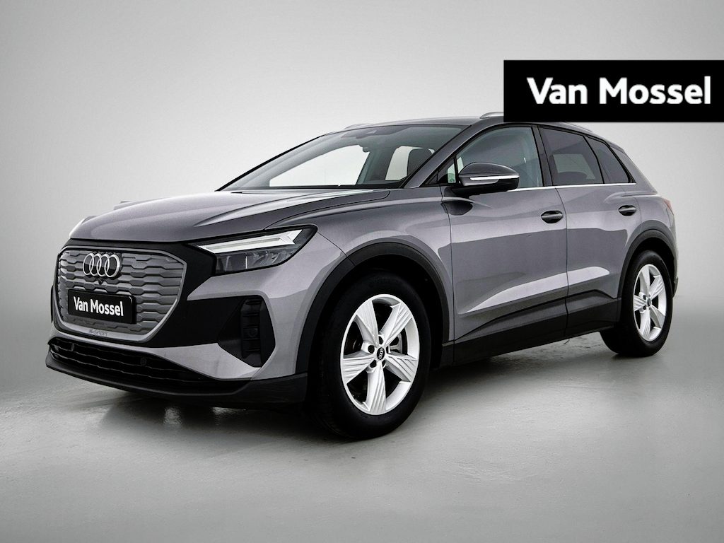Audi Q4 e-tron 45 quattro Edition 77 kWh 265 PK | Automaat | Navigatie | SONOS Sound | Cruise Control | Climate Control | Stoelverwarming | Keyless | Warmtepomp | Lichtmetalen velgen |