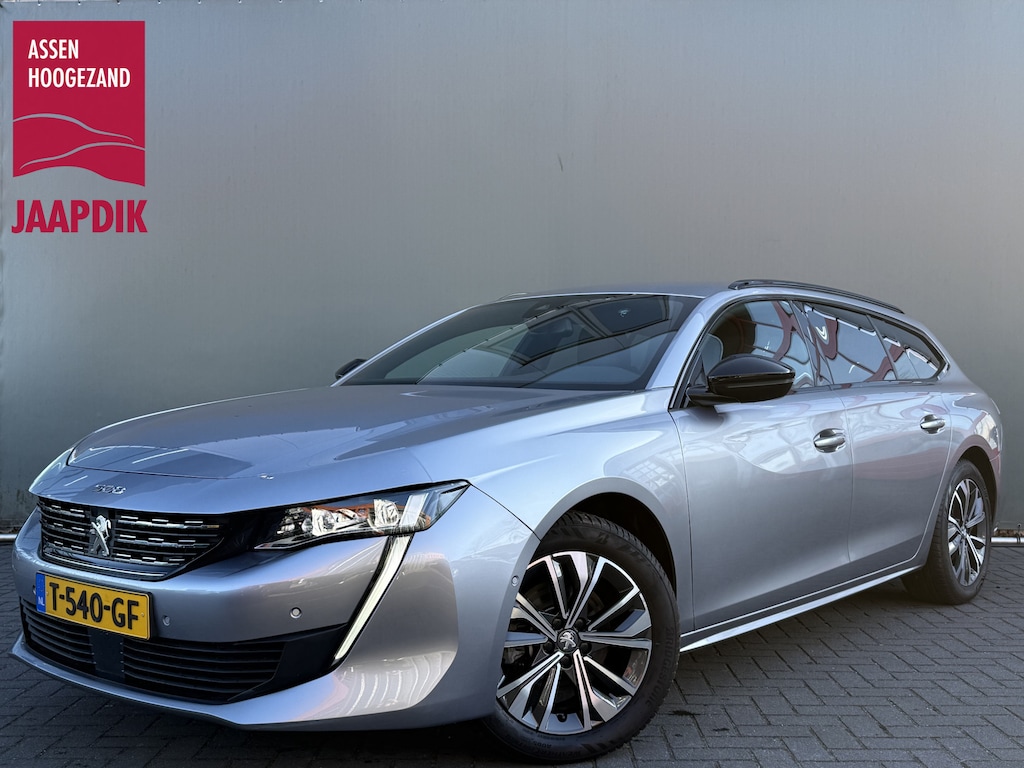 Peugeot 508 SW BWJ 2023 1.2 131 PK PureTech Allure Pack Business | AUTOMAAT | ADAPTIVE CRUISE | FULL LED | HALF LEER | KEYLESS | 360 CAMERA | CARPLAY + ANDROID | DAB | LMV | PDC