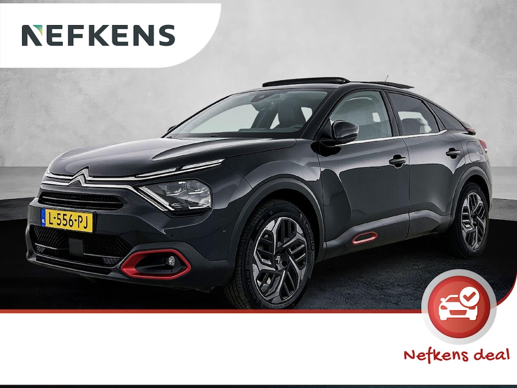 Citroën C4 1.2 130pk Automaat Shine | Automaat | Lederen bekleding | Panoramadak | Schuifdak | Camera | Parkeersensoren | DAB | Navigatie | Apple carplay | Android auto | LED | Adaptive cruise control | Lane assist | Dode hoek sensoren |