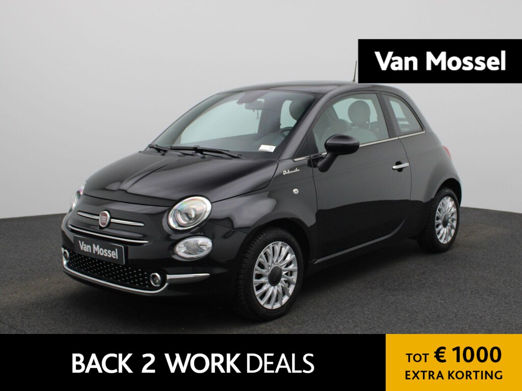 Fiat 500 1.0 Hybrid Dolcevita | LEDER | CLIMATE CONTROL | NAVIGATIE | PANORAMADAK | LMV |