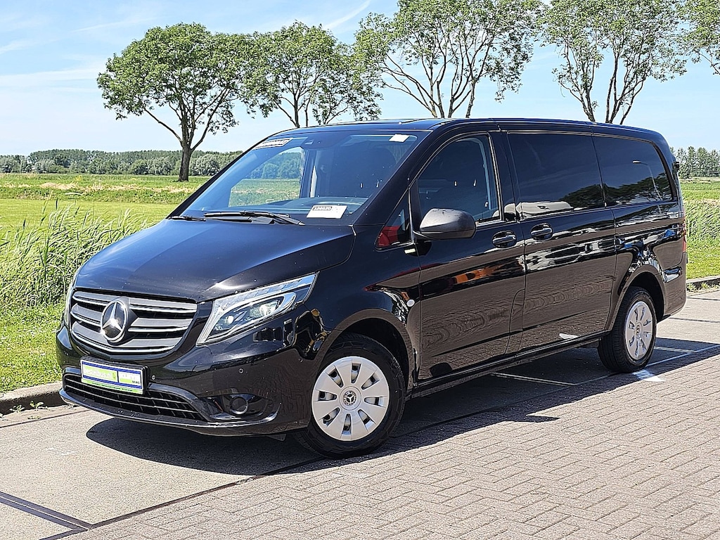 Mercedes-Benz Vito 114 CDI Lang L2 LED Airco/ECC Automaat Adaptieve Cruise Bumpers-Kleur Achterdeuren 2xZijdeuren Navi Euro6