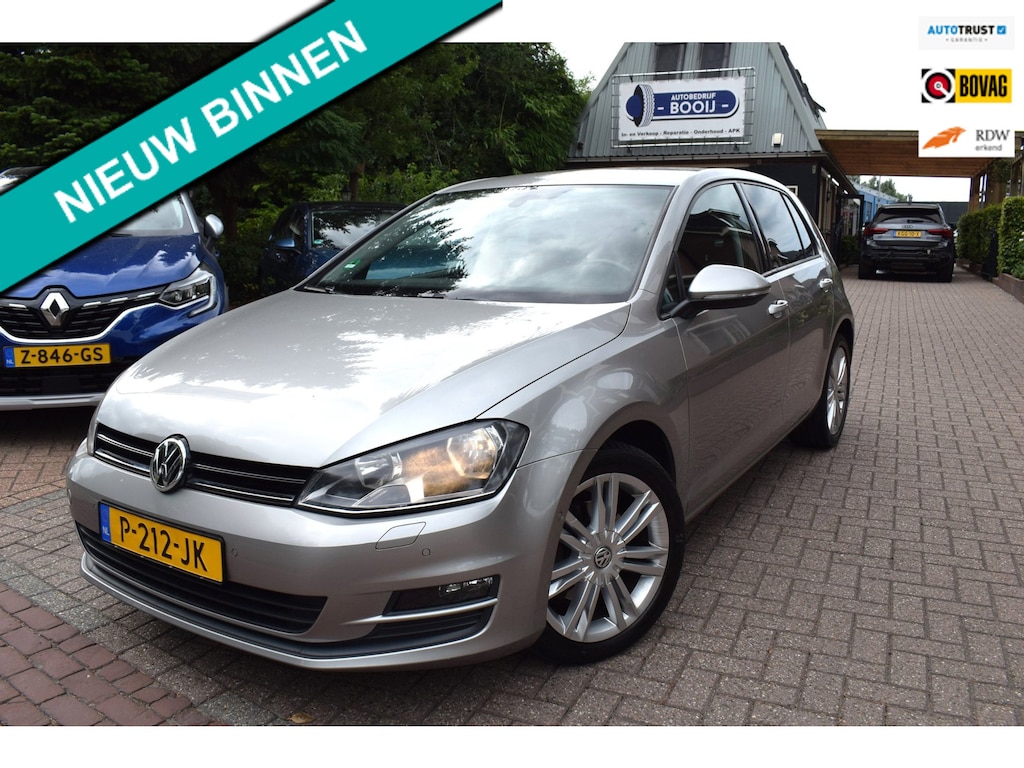 Volkswagen Golf 1.2 TSI Highline NAVI/AIRCO-ECC/TREKH/LEDER/BLUETOOTH/PDC V+A//6 BAK/LMW 17 INCH/STOEL VERW/USB