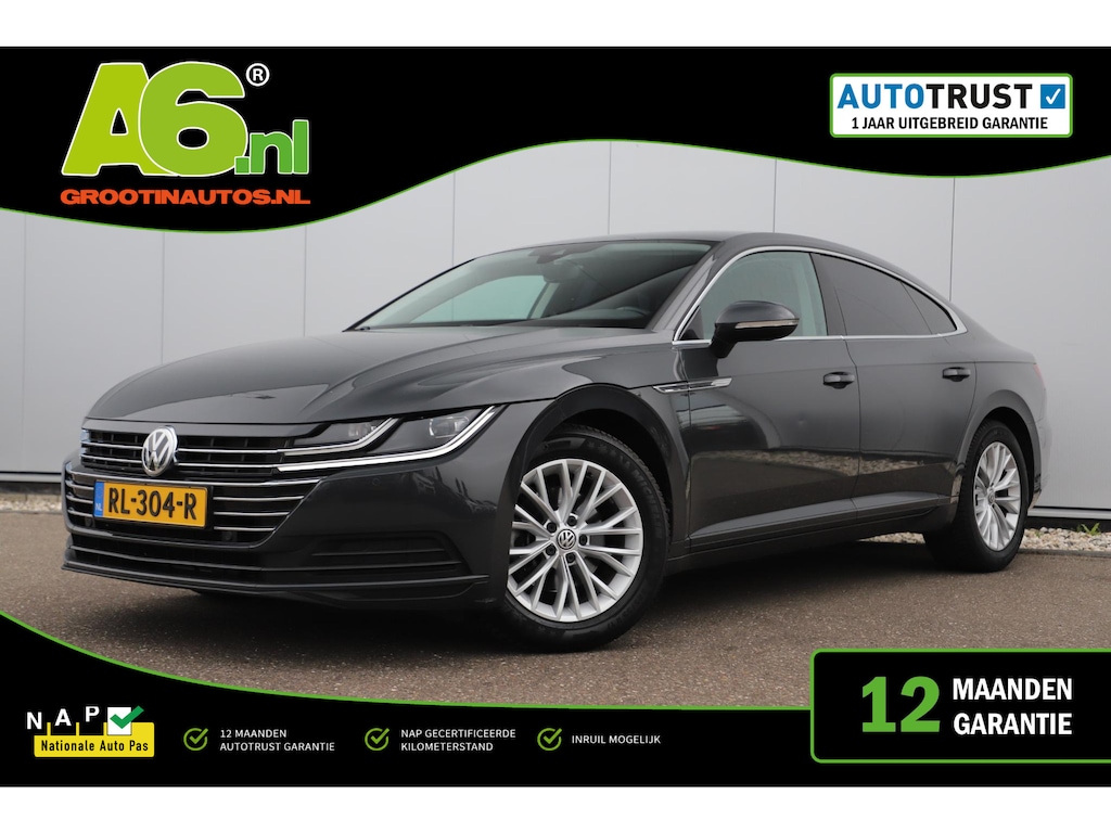 Volkswagen Arteon 2.0 TDI DSG Automaat 150PK Navigatie Adaptive Cruise Lane Assist Parkeersensoren