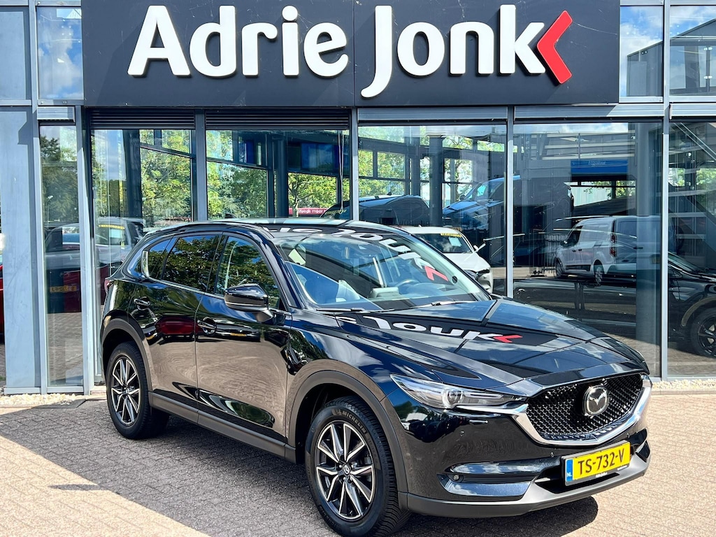 Mazda CX-5 2.0 SkyActiv-G 165 GT-M AUTOMAAT | 1e EIGENAAR | DEALER ONDERHOUDEN | 360gr CAMERA | EL.A.KLEP | Bose AUDIO | LEDER | HEAD-UP DISPLAY |