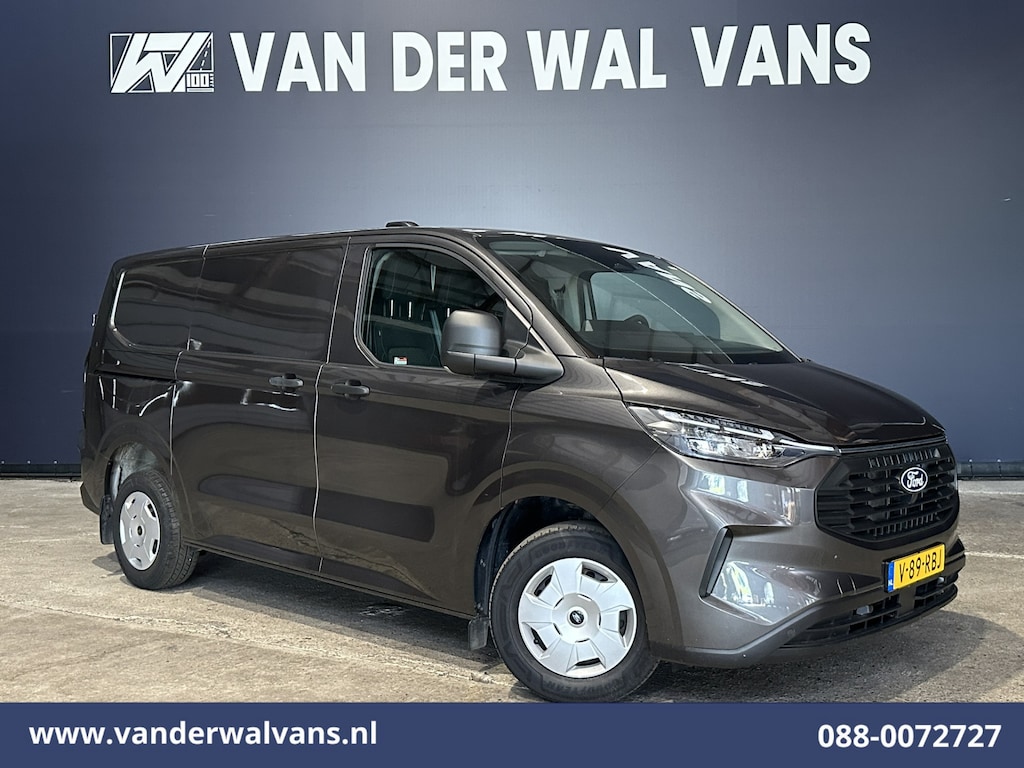 Ford Transit Custom 2.0 TDCI 136pk L1H1 Euro6 Airco | Camera | Navigatie | LED | Apple Carplay | Adaptieve Cruisecontrol Android Auto, Verwarmde voorruit, Stoelverwarming, Parkeersensoren, Bijrijdersbank, 2590kg trekvermogen