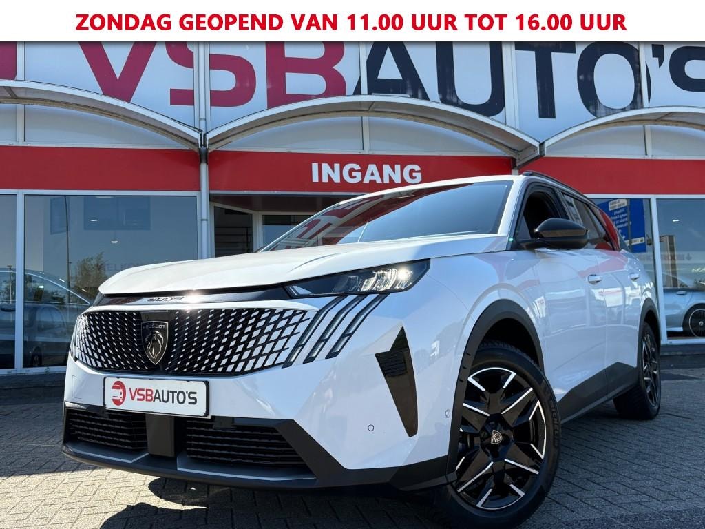 Peugeot 5008 1.2 PURETECH ALLURE 7PERSOONS AUT. CAMERA CARPLAY NAVI STOEL/STUUR VERWARMING