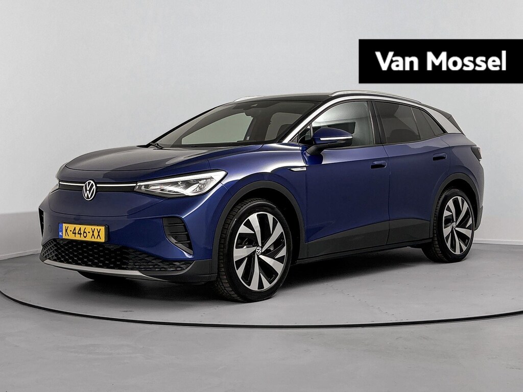 Volkswagen ID.4 Life 77 kWh 204 PK Origneel Nederlands | 1e Eigenaar | Dealeronderhouden | SoH 93% | Warmtepomp | Navigatie | Stoelverwarming | Stuurwielverwarming | Parkeersensoren