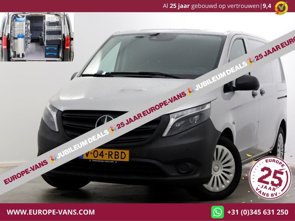 Mercedes-Benz Vito CDI 136pk Compact 9G Automaat 2x Schuifdeur/LED/Camera/Inrichting 01-2023