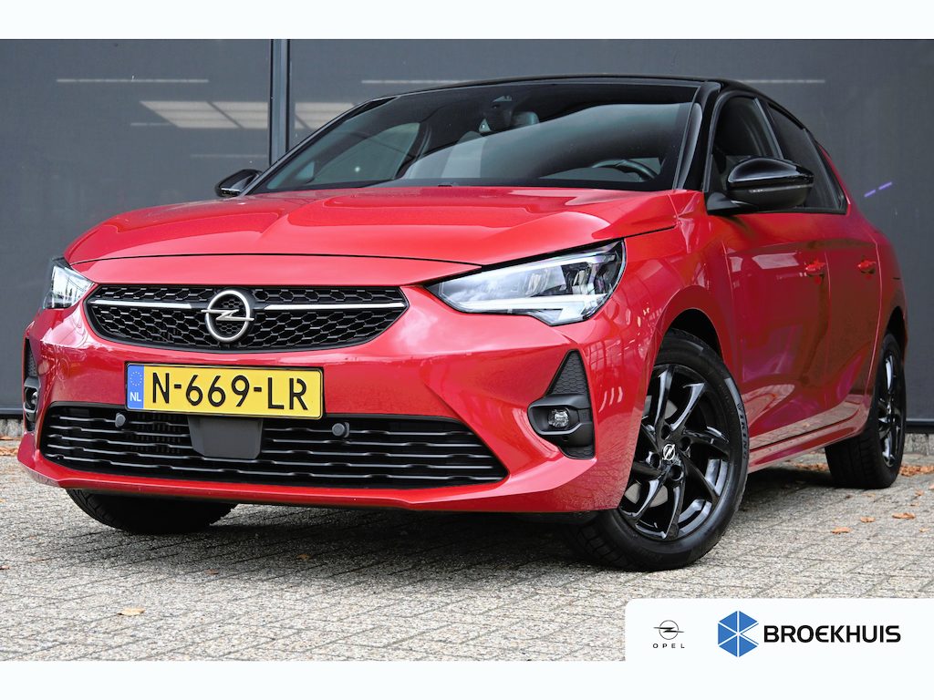 Opel Corsa 1.2 Turbo 100pk GS-line | Cruise Control | Navigatie | Airco | Achteruitrijcamera | Apple Carplay & Android Auto | Keyless Entry |