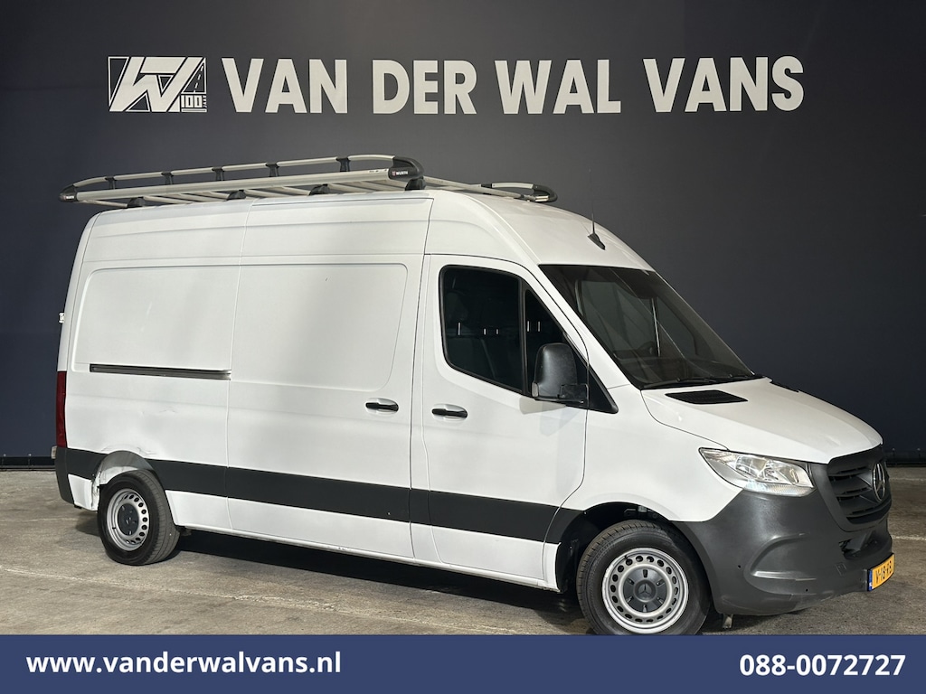 Mercedes-Benz Sprinter 314 CDI 143pk L2H2 Euro6 Airco | Camera | Imperiaal | Trekhaak | Apple Carplay | Cruisecontrol Android Auto, Stoelverwarming, Parkeersensoren, Bijrijdersbank