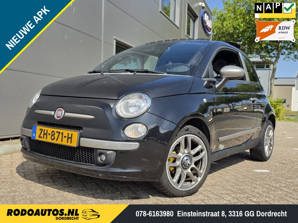 Fiat 500 1.4-16V Lounge 101pk Pano/Airco ✅