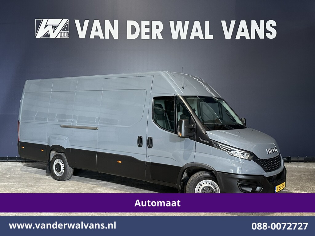 IVECO Daily 35S16 157pk Automaat L3H2 Euro6 Airco | Camera | LED | Cruisecontrol | Chauffeursstoel Parkeersensoren, Bijrijdersbank, 3500kg trekvermogen