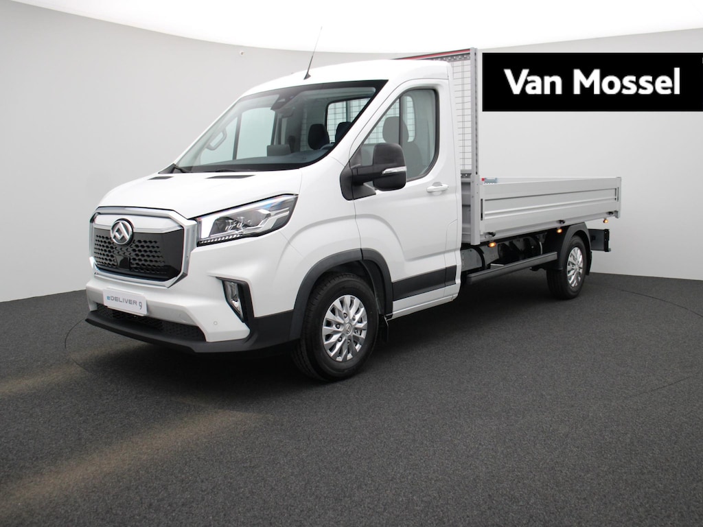Maxus eDeliver 9 L3 65 kWh Cityworker Open laadbak 380 CM x 209 CM | 24 maanden garantie! | OUTLET