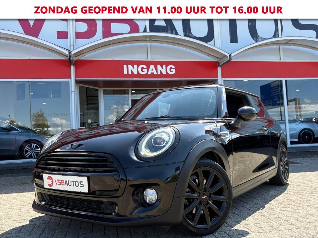 MINI Cooper 1.5 COOPER AUT. CHILI 136PK HALF-LEER NAVIGATIE CRUISE AIRCO LED PDC