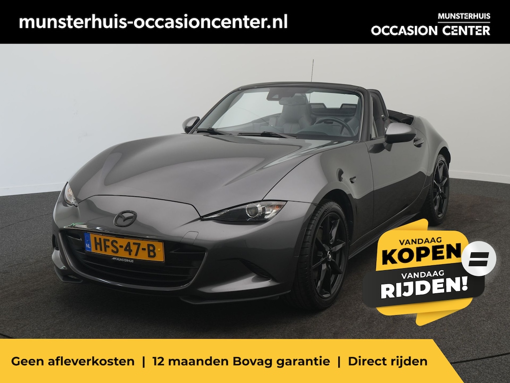 Mazda MX-5 2.0 SkyActiv-G 184 GT-M - RIJKLAARPRIJS - 184 pk! - Achteruitrijcamera - Apple Carplay - Android Auto - Stoelverwarming