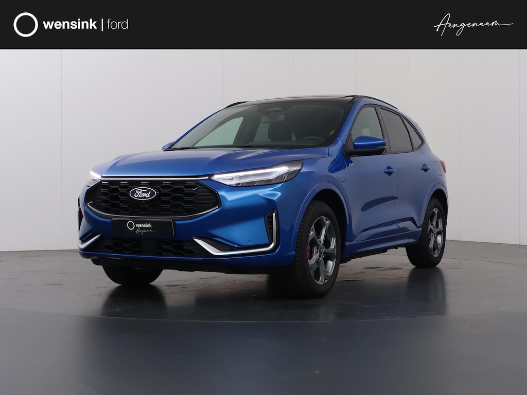 Ford Kuga 2.5 PHEV ST-Line X | Elek. Trekhaak | Panoramadak | Winterpakket | B&O | Cruise Control Adaptief | 360° Camera | Navigatie | Apple Carplay/Android Auto | Keyless Entry/Go |