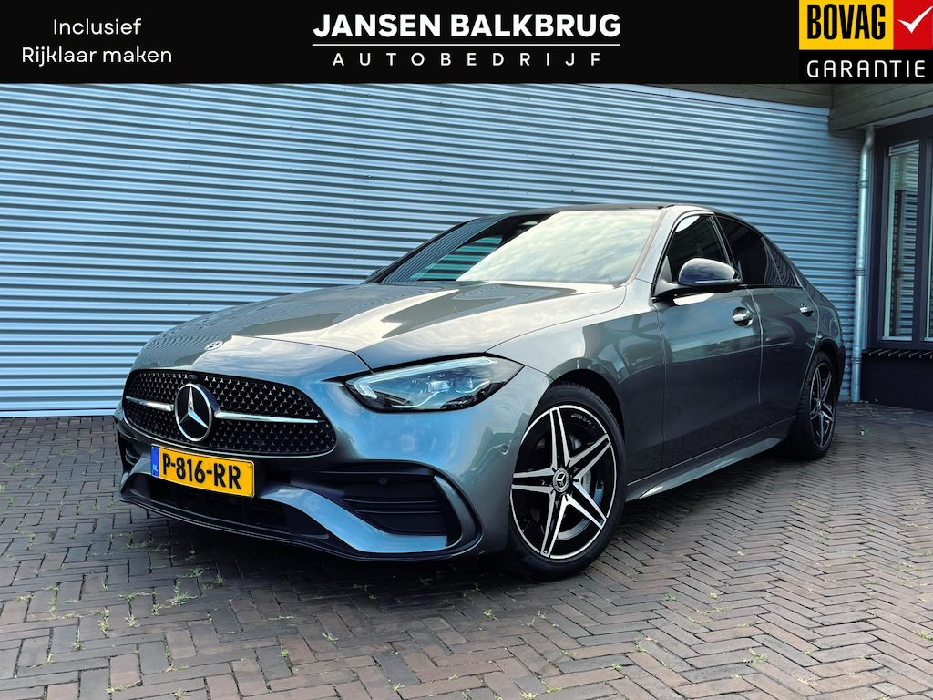 Mercedes-Benz C-klasse 180 AMG Line panoramadak