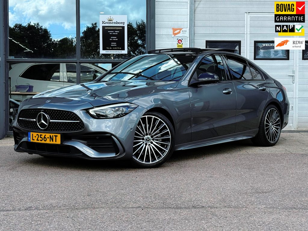 Mercedes-Benz C-klasse 200 Launch Edition AMG Line| PANO| BURMESTER| HUD