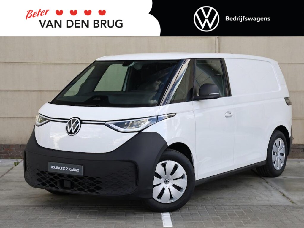 Volkswagen ID. Buzz Cargo Economy Limited Edition Elektromotor 286PK 79 kWh | Grote accu | Comfortstoelen | Camera | Navigatie via App Connect | ACC | Wegkl. Trekhaak |