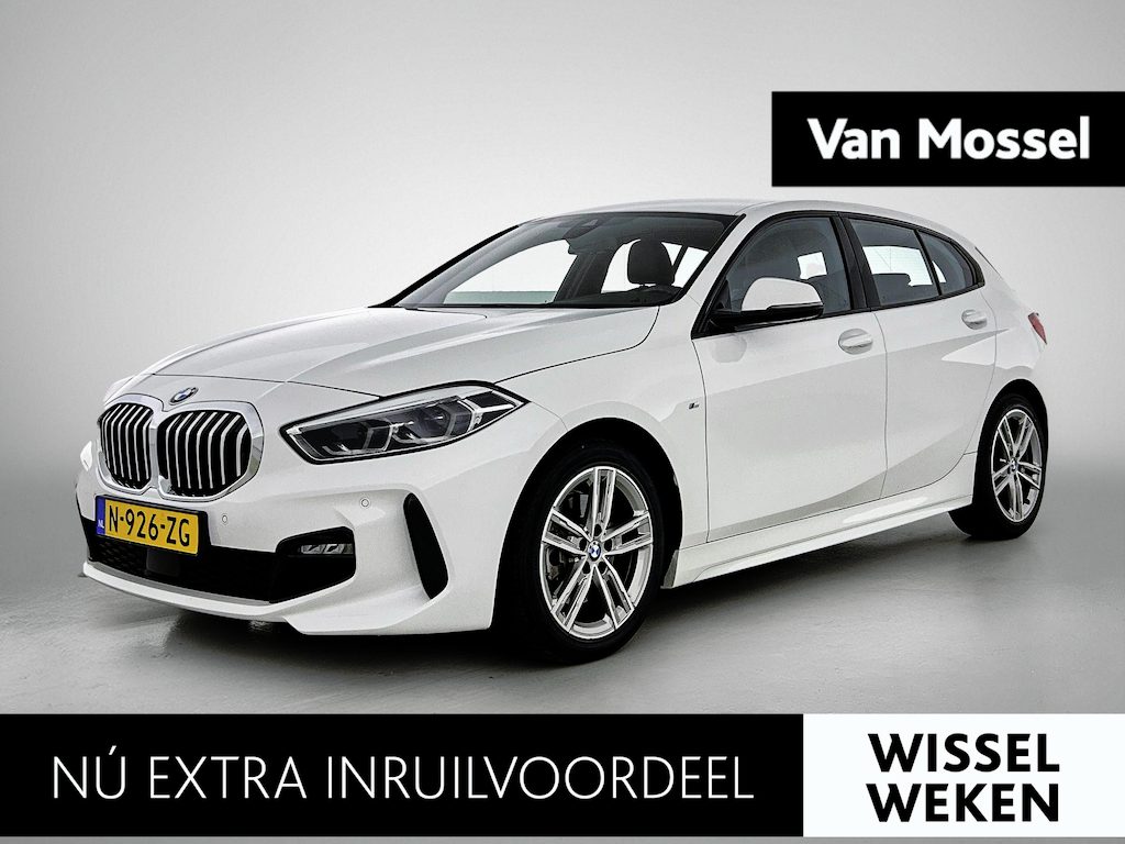 BMW 1-Serie 118i High Executive | M PAKKET | SFEERVERLICHTING | PARKEERSENSOREN | STOELVERWARMING | CRUISE CONTROL | CLIMATE CONTROL | DRIVING MODES | LED VERLICHTING | LICHTMETALEN VELGEN | DAB RADIO |