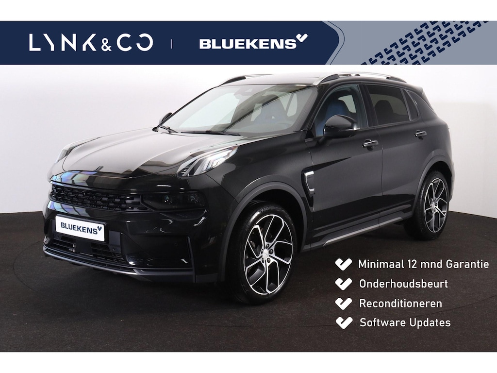 Lynk & Co 01 1.5 Black Edition- Automaat - Panorama/schuifdak - Adaptieve Cruise control met stuurovername - Infinity Audio by Harman/Kardon - BLIS - Verwarmde voorstoelen & stuur - Adaptieve LED koplampen - Geïntegreerde dashcam voor - Elektr. bedienb. achterklep - Draadloze Apple Carplay & Android Auto - Keyless Entry & drive - 20' LMV