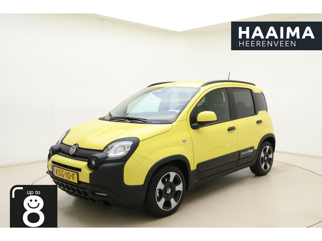 Fiat Panda 1.0 Hybrid Pandina Cross | NIEUW | Reg. premie € 1.799,-! | Airco | Apple Carplay/Android Auto | Bluetooth | Cruise control | DAB+ | Lichtmetalen velgen | Parkeersensoren | Hoge zit
