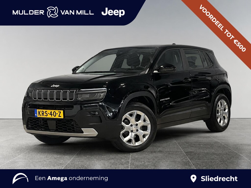 Jeep Avenger Altitude 1.2 Turbo 100pk | ELEKTR. ACHTERKLEP | JBL HIFI | NAVI | CAMERA | STOELVERW. | VERWARMDE VOORRUIT | ADAPTIVE CRUISE | CLIMA |