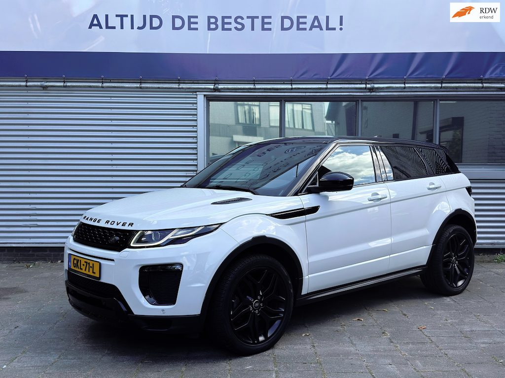 Land Rover Range Rover Evoque 2.0 Si4 Autobiography l Black Pack l Apple Carplay l Distr VV l Keyless l Automaat l
