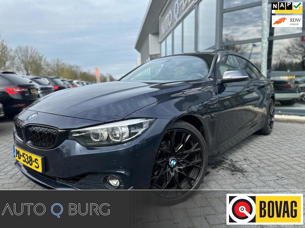 BMW 4-Serie Gran Coupe 418i High Executive | Automaat | Panorama | LED | Harman& Kardon | LMV | PDC | Camera | Stoelverw | Leder |