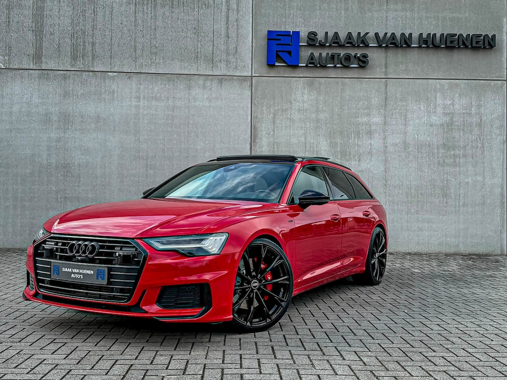 Audi A6 Avant 55TFSI e 367pk Quattro Competition S Edition S-Line Audi Exclusive|Pano|RS-Kuipstoelen+Memory|B&O|Carbon|HUD|360°|S6