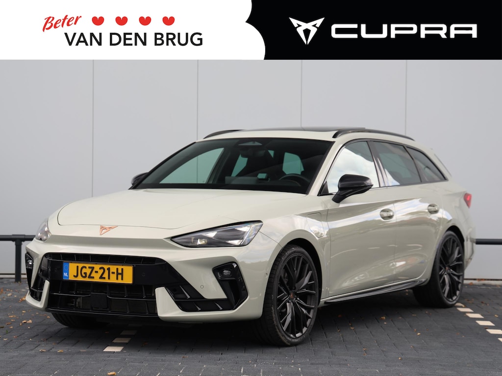 CUPRA Leon Sportstourer 1.5 TSI e-Hybrid 272 pk VZ Performance 272pk DSG | Sennheiser audio | Panoramadak | Elektrische achterklep | Comfortstoel | Adaptive cruise control | Navigatie App-Connect |
