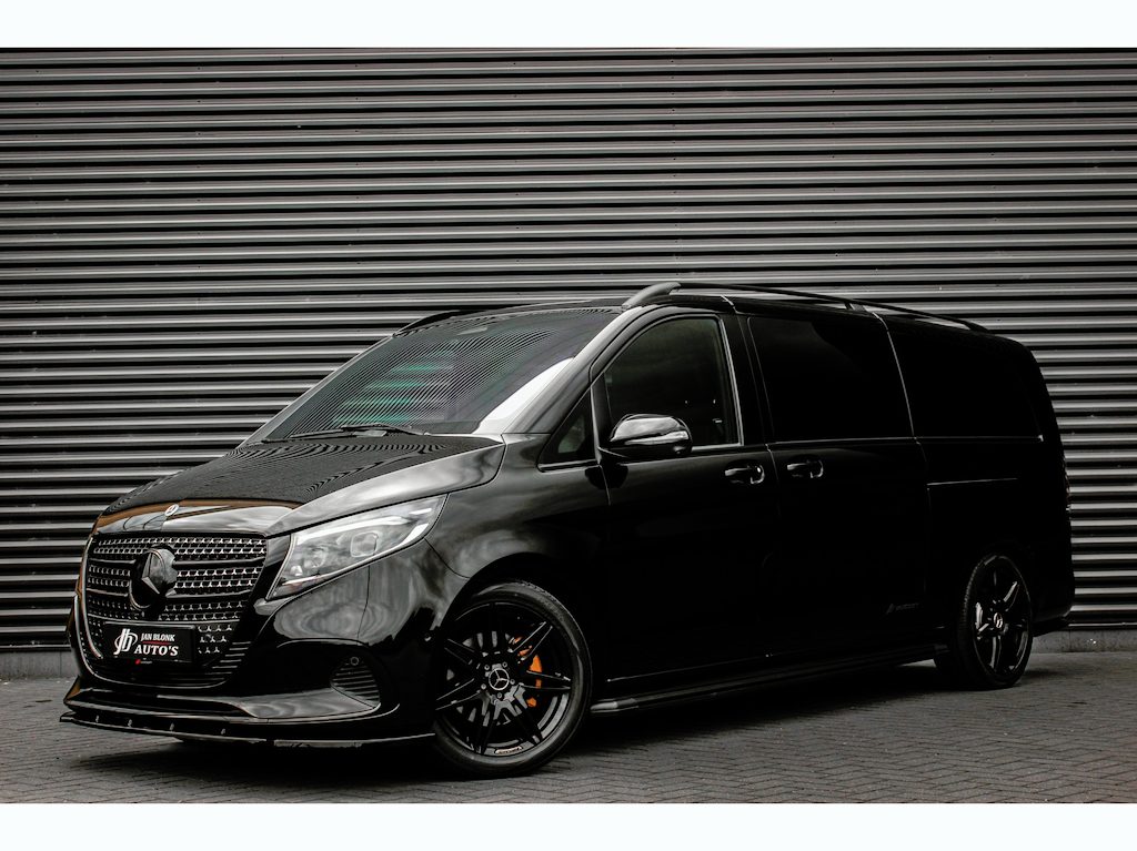 Mercedes-Benz V-klasse 300d L3 240PK JB-EDITION EXTRA LANG / ELEK-SCHUIFDEUREN / NIGHT EDITION / DUBBEL CABINE DC /STOELVERWAMING