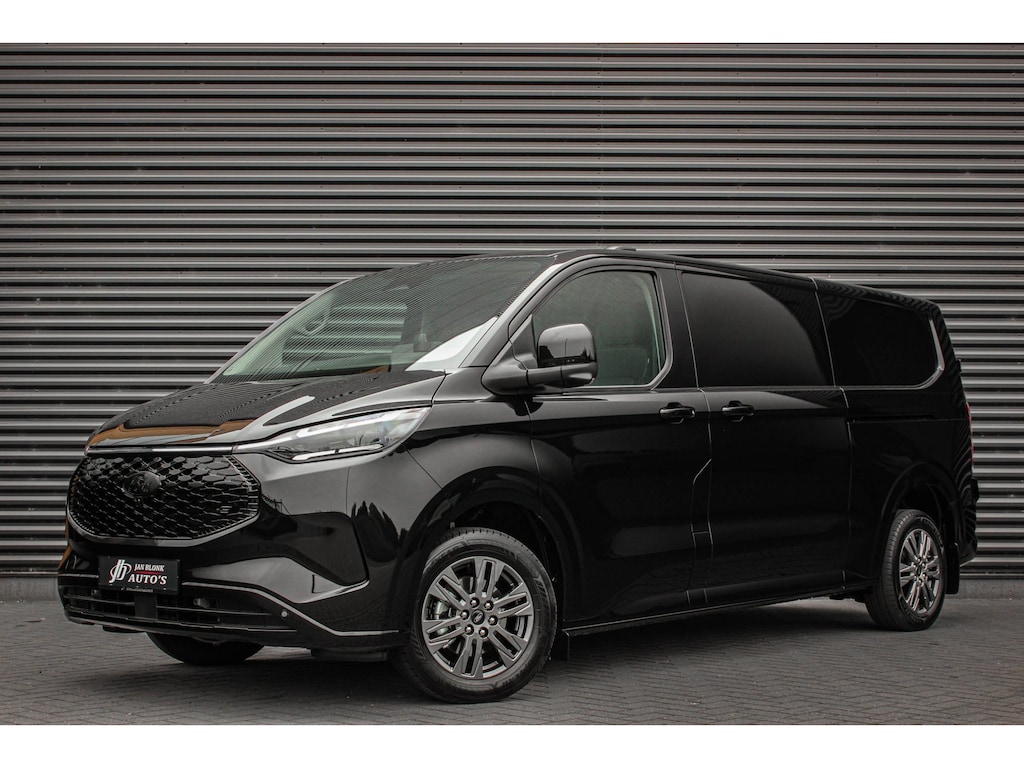 Ford E-Transit Cust. 340 L2H1 Limited 71kWh 218PK / 360 CAMERA / 370KM RANGE / APPLE CARPLAY /DRIVERS- PACK / FULL OPTION / BLACK