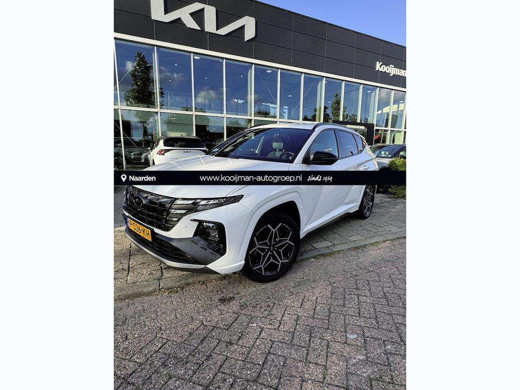 Hyundai Tucson 1.6 T-GDI PHEV N Line 4WD N LINE. Plug in Hybride, NL Auto, Dealeronderhouden, Zeer compleet, Trekhaak