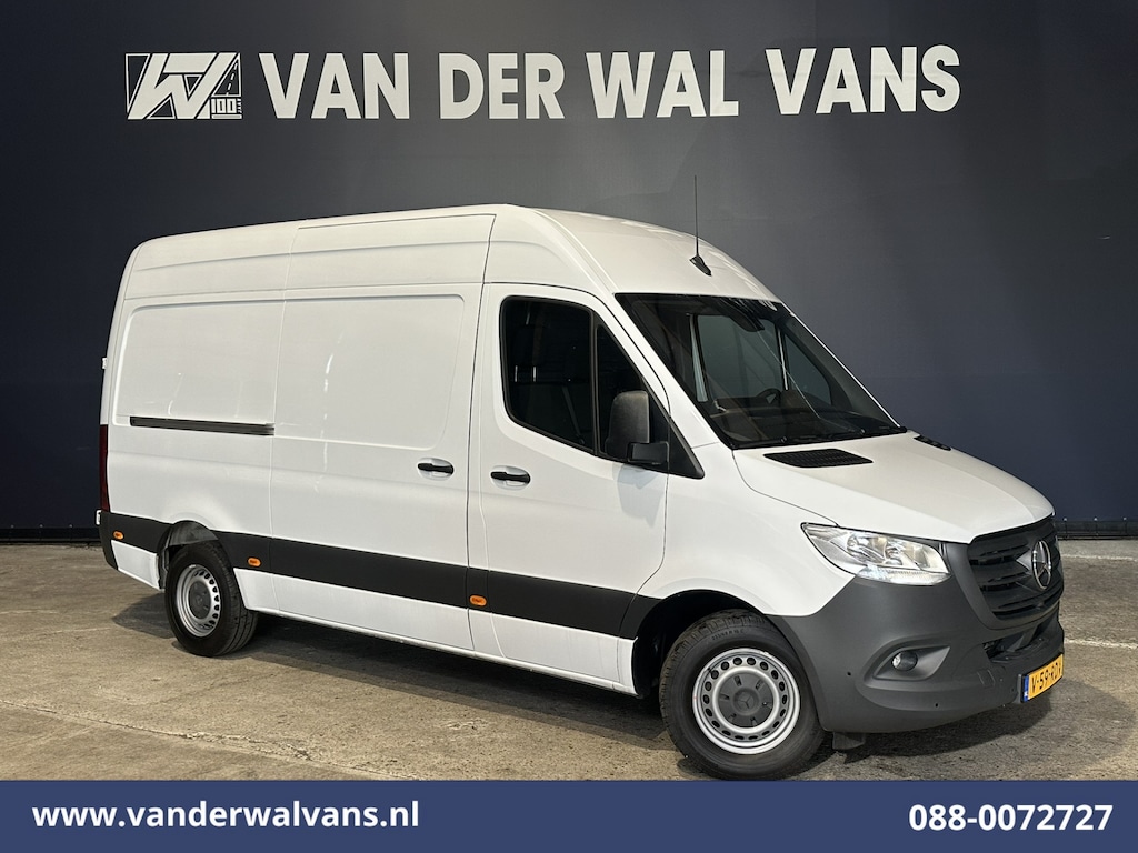 Mercedes-Benz Sprinter 317 CDI 170pk L2H2 Euro6 Airco | 360 graden Camera | Navigatie | Apple Carplay | Cruisecontrol Android Auto, Chauffeursstoel, Stoelverwarming, Parkeersensoren, Bijrijdersbank