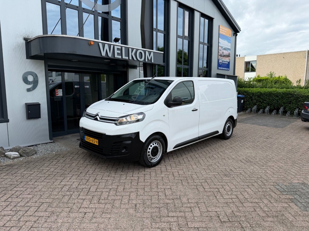 Citroën Jumpy 1.5 BlueHDi L2 Lang 3-pers, 102PK airco, Cruisecntrl, PDC, trekhk