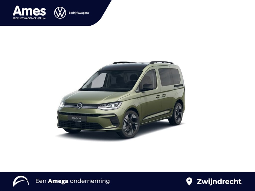Volkswagen Caddy 1.5 TSI Hybride First Edition 150PK DSG | incl btw/bpm | Led koplampen | zwart dak | app connect | incl btw/bpm