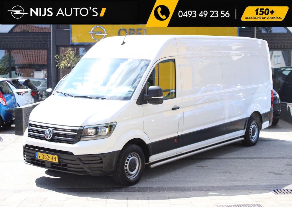 Volkswagen Crafter 35 2.0 TDI L4H4 Highline | Euro6 ideaal voor camperombouw | Navi full map | PDC V+A | Houten laadvloer | Cruise control | Airco