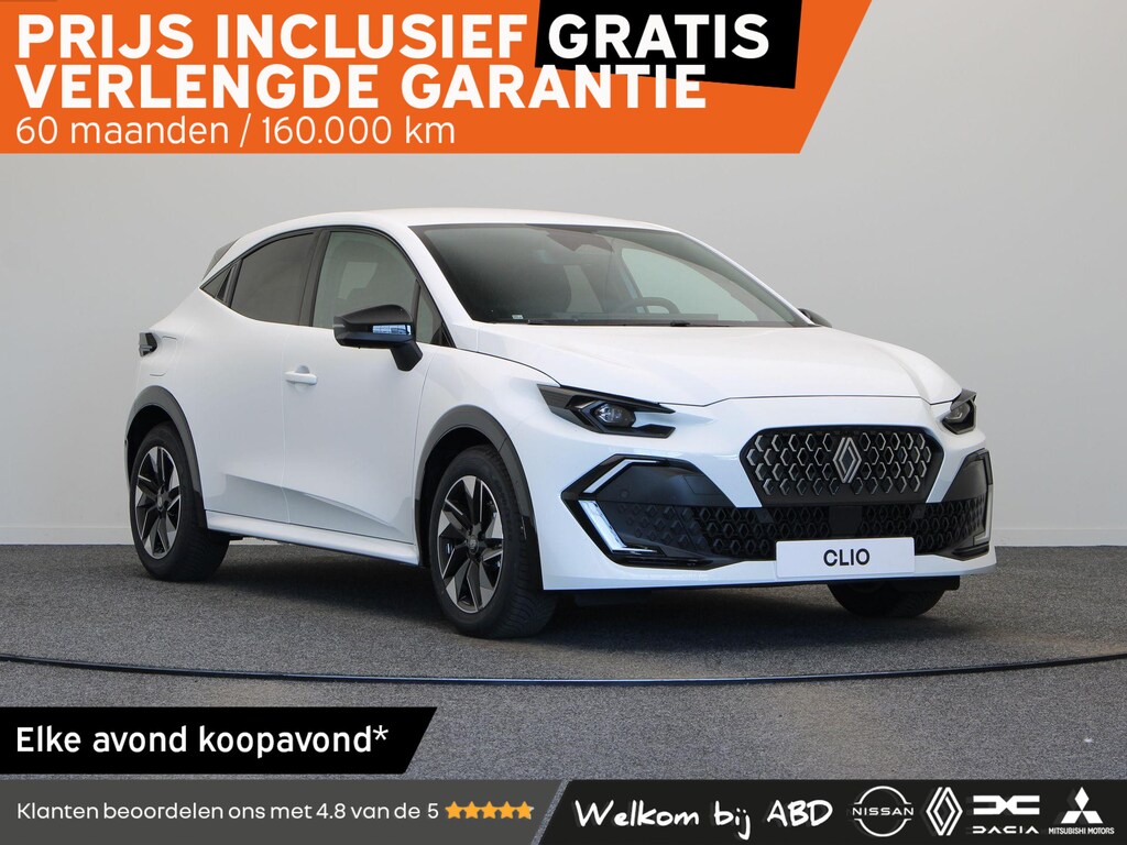 Renault Clio Hybrid 160pk techno | Vijf jaar garantie | Stoelverwarming | 360 graden camera | All season banden |