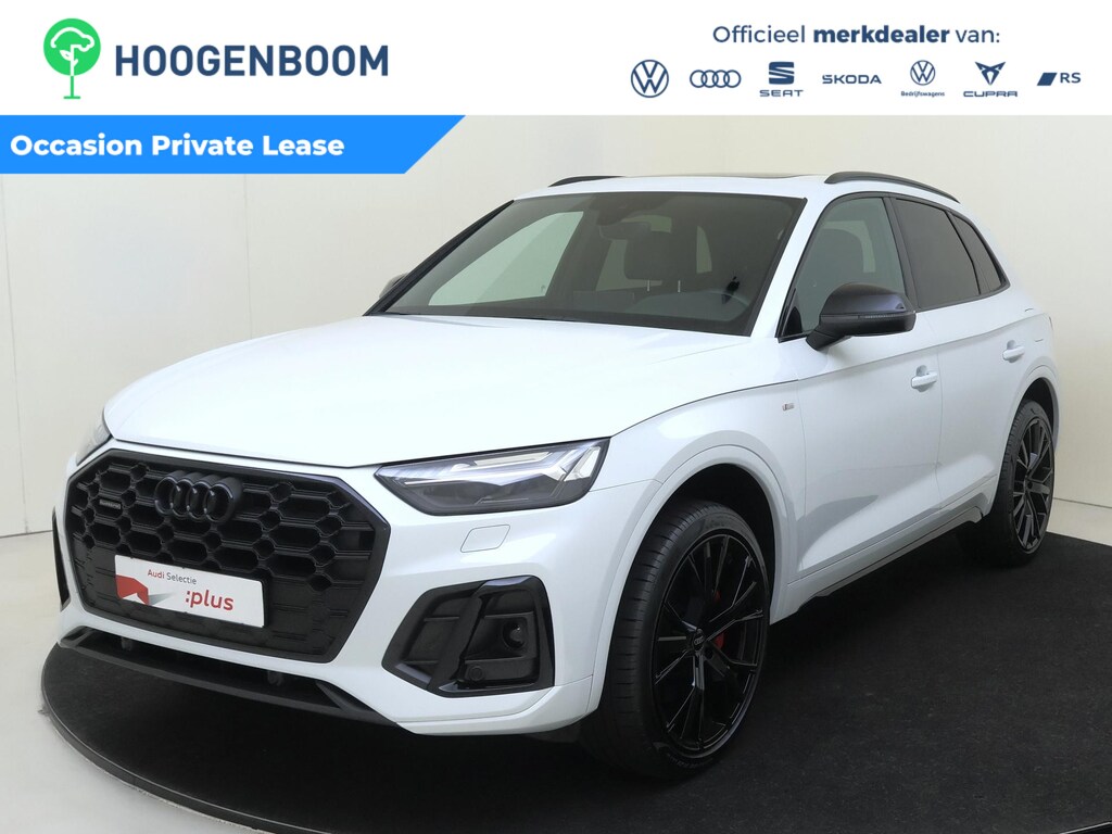 Audi Q5 50 TFSI e S edition Competition | SoH 89% | Panoramadak | Trekhaak | LED matrix verlichting | Optiek zwart Plus | Navigatie Plus  | Stoelverwarming | 3-zone airco | Achteruitrijcamera |