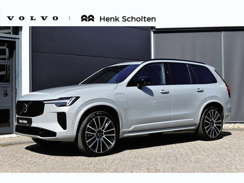 Volvo XC90 T8 Plug-in hybrid AWD Ultra Black Ed. Exec. l Luchtvering l 360 camera l Head-Up Display l Bowers&Wilkins surround Systeem l stuur- / stoelverwarming l Stoelventilatie l Massage l Panoramisch Schuif- kantel dak l BLIS l 22 Inch l 3e Zitrij