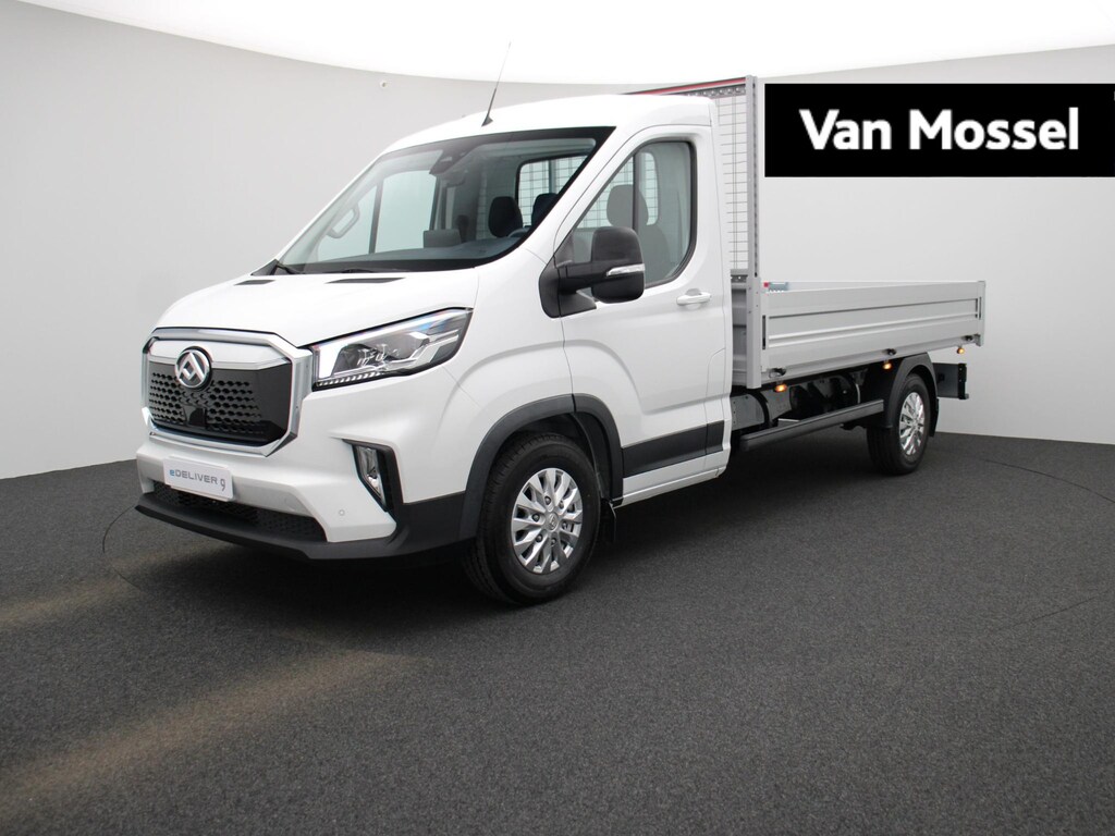 Maxus eDeliver 9 L3 65 kWh Cityworker Open laadbak 380 CM x 209 CM | 24 maanden garantie! | OUTLET