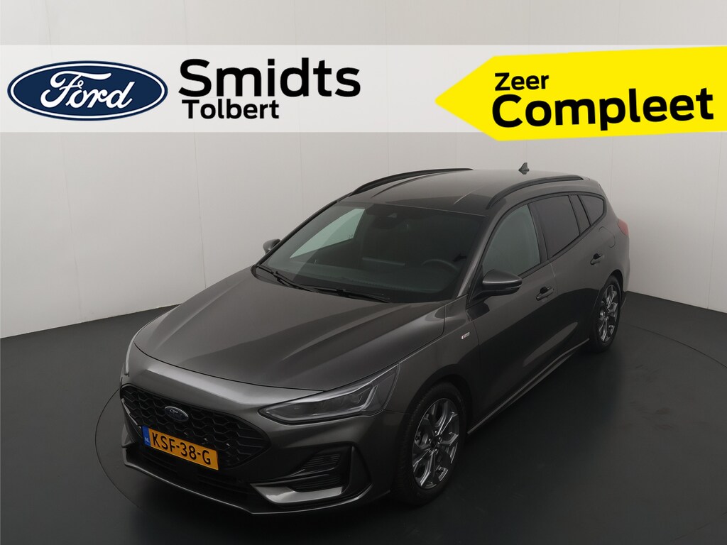 Ford Focus Wagon EcoBoost Hybrid 155 pk ST-Line X | Winter Pack | AGR | Adapt. cruise | El. a. klep | Matrix LED | Groot scherm | 4 seiz. banden