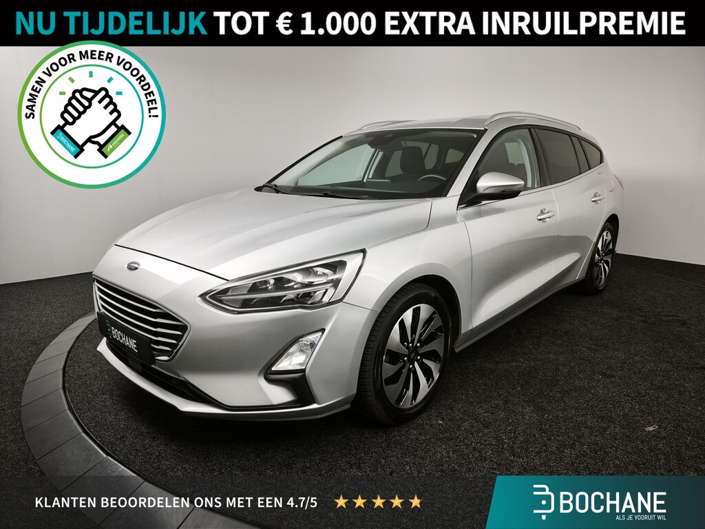 Ford Focus Wagon 1.0 EcoBoost Titanium Business | Navigatie | Stoel en Stuurwielverwarming | PDC | Wordt verwacht |