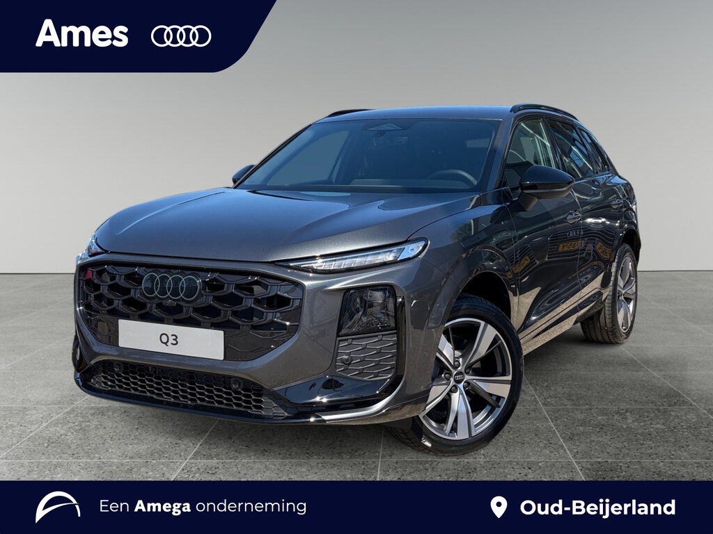 Audi Q3 1.5 e-hybrid 272pk S edition | Tech plus | Optiek zwart | 19" LM velgen