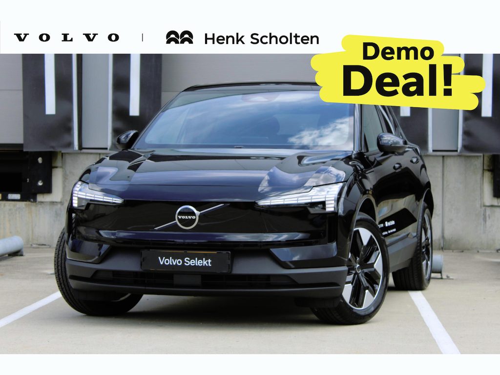 Volvo EX30 Single Motor Extended Range Plus Europa | Demo deal | Adaptieve Cruise Control met Pilot Assist | Premium audio by Harman Kardon | Verwarmbare voorstoelen + stuurwiel | Park Assist voor + achter | Parkeercamera | Blind Spot