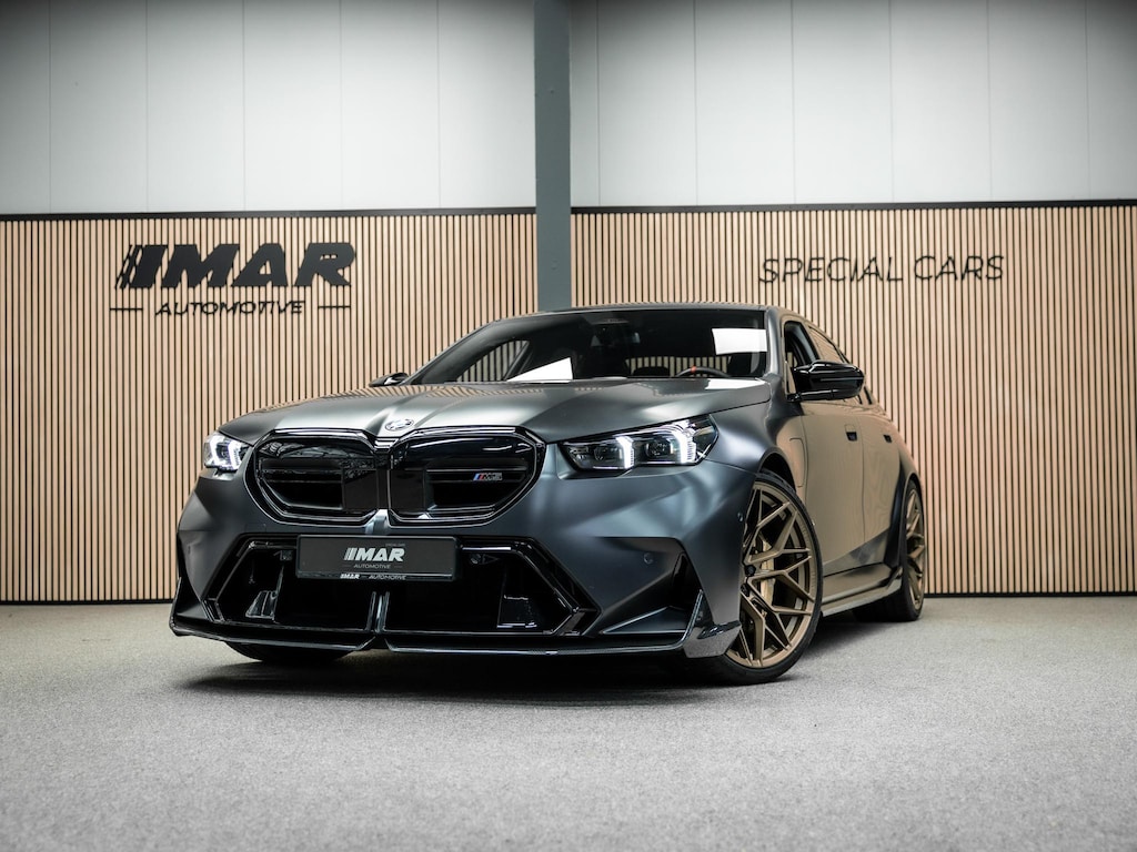 BMW M5 5-serie Carbon exterieur, Korbach 22 inch brons, Full options!!!!