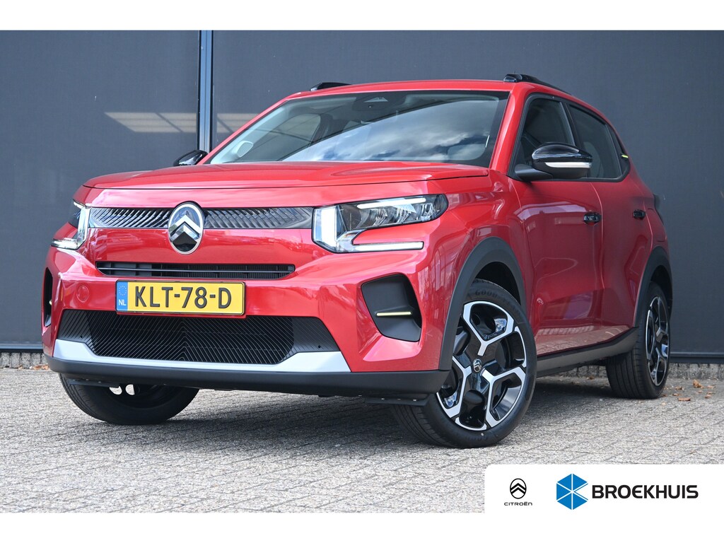 Citroën E-C3 Plus 113pk Comfort Range 44 kWh DEMO-DEAL! Tot 8 Jaar Garantie! | Navigatie by App | Cruise Control | Airco | Full-LED | Parkeersensoren |