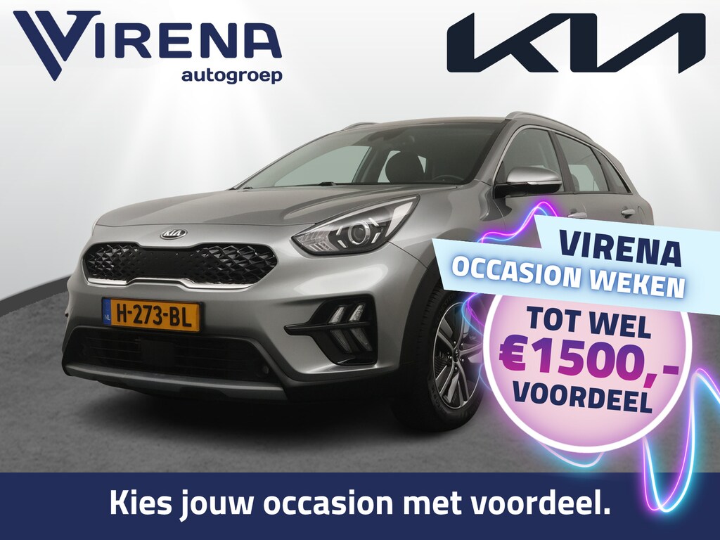 Kia Niro Hybrid 1.6 GDi DynamicLine - Camera - Adaptieve cruisecontrol - Navigatie - AppleCarplay - Android Auto - Fabrieksgarantie tot 01-2027 of 150.000km